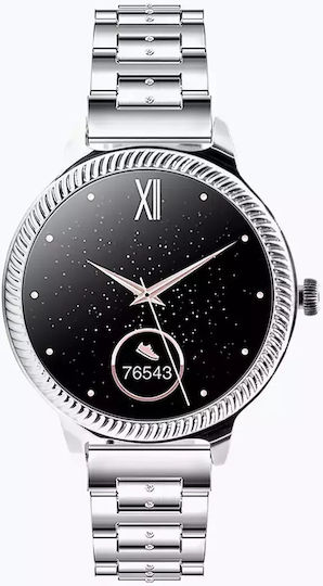 Watchmark Active Smartwatch with Heart Rate Monitor (Silver)