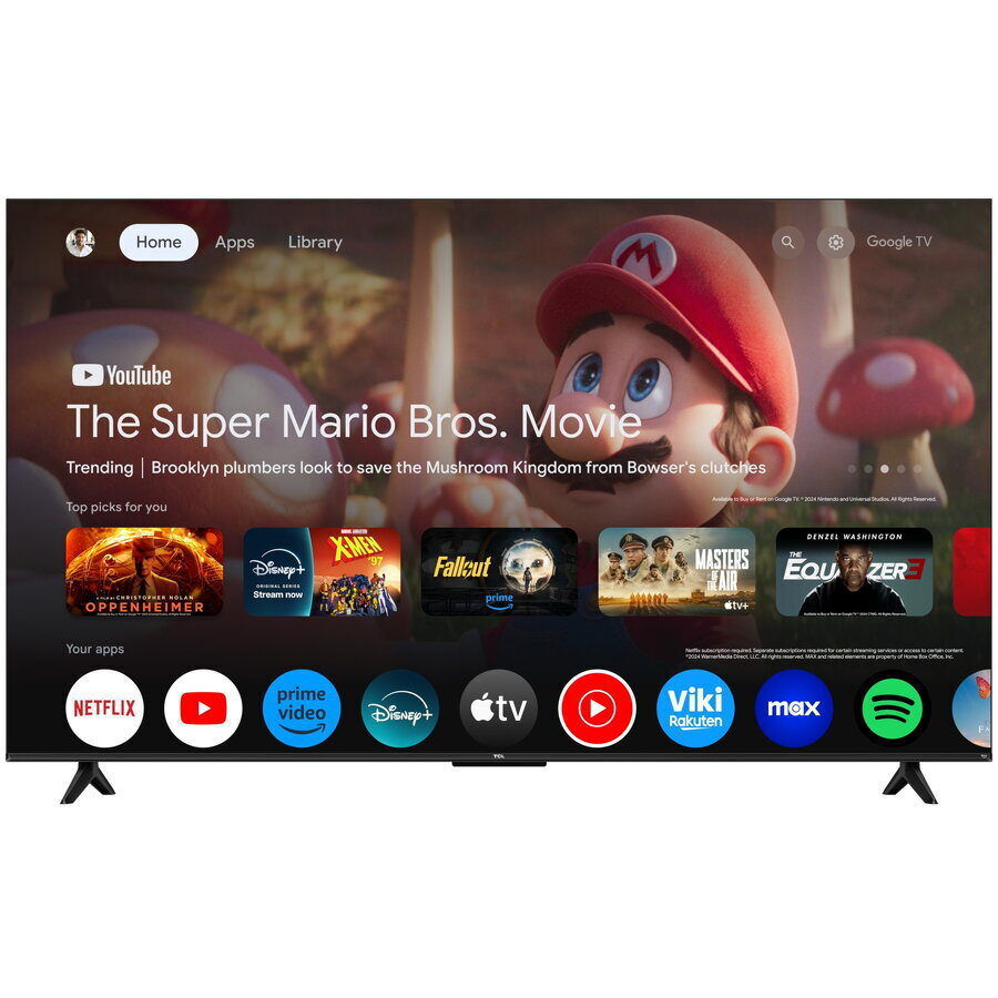 TCL Smart TV 65" 4K UHD QLED 65T69C HDR (2025) view 2