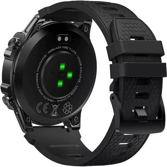 Zeblaze Vibe 7 Lite 49mm Smartwatch with Heart Rate Monitor (Black) view 2
