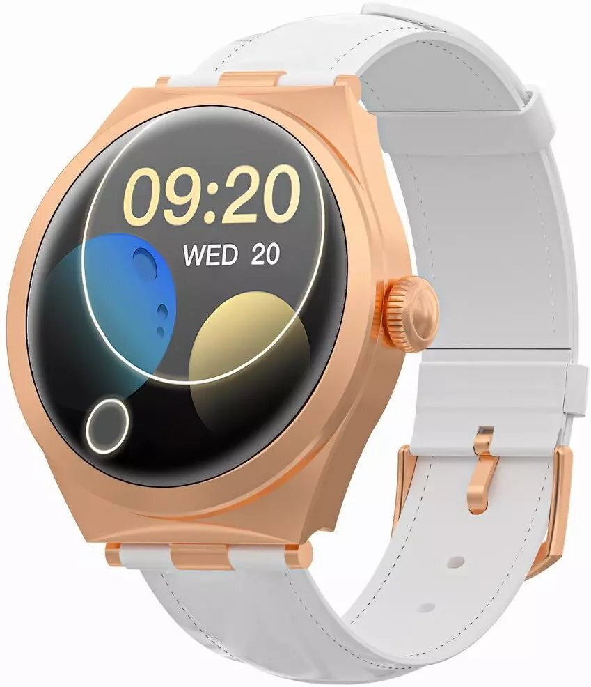 Smartwatch Gravity Rose Gold White Gt25-5