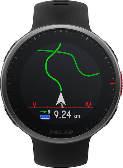 Polar Vantage V2 Aluminium 47mm Waterproof Smartwatch with Heart Rate Monitor (Black) view 5