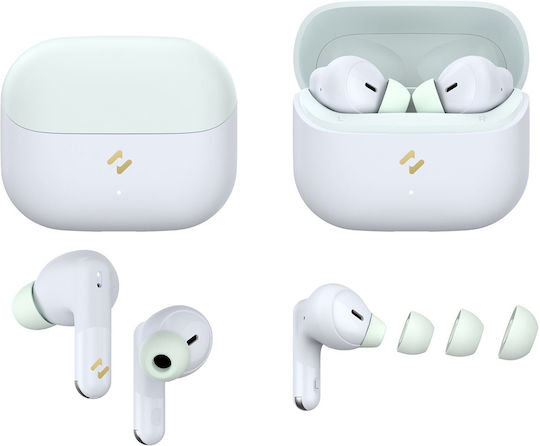 Havit TW982 In-ear Bluetooth Handsfree Earphones with Charging Case Green view 6