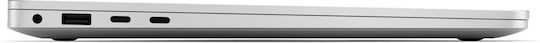 Microsoft Surface Laptop Copilot + PC 13.8" Touchscreen 120Hz (Snapdragon-X Plus/16GB/512GB SSD/W11 Home) Platinum (International English Keyboard) view 5