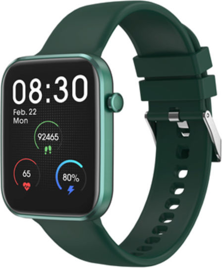 Riversong Motive 5e Smartwatch with Heart Rate Monitor (Green)