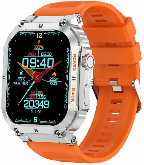 Gravity Gt6-4 42mm Smartwatch with Heart Rate Monitor (Multicolour)