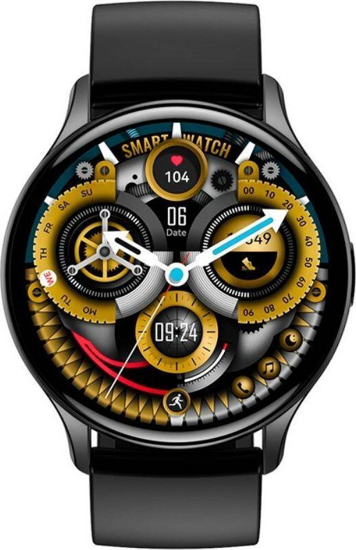 Rubicon Rncf11 Black Smartwatch vy 2