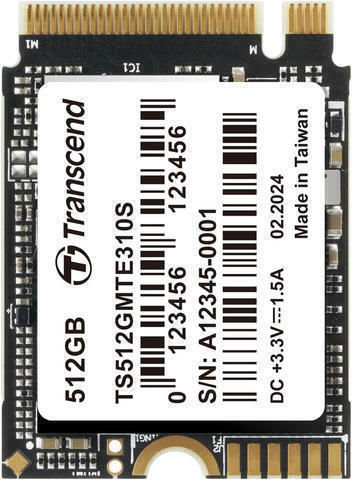 Transcend MTE310S SSD 512GB M.2 Type with PCI Express 4.0 Connection vista 2
