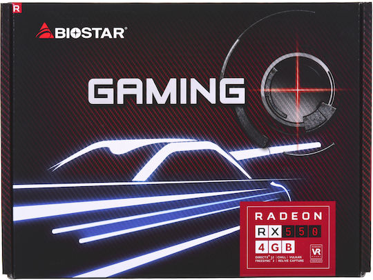 Biostar Radeon RX 550 4GB GDDR5 Gaming Graphics Card view 2