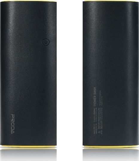 Remax PPP-11 Power Bank 12000mAh with 3 USB-A Ports Black