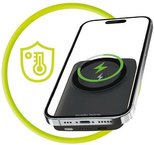 Mobile Origin MagSafe Power Bank 5000mAh 15W Power Delivery Black view 3