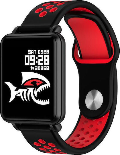 Colmi Land 1 46mm Smartwatch with Heart Rate Monitor (Black) vista 2