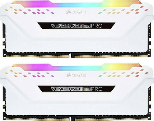 Corsair Vengeance RGB Pro DDR4 32GB RAM with 2x16GB Modules and Speed 2666 for Desktop CMW32GX4M2A2666C16W view 4