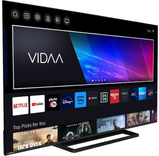 Toshiba Smart Television 50" 4K UHD QLED 50QV3363DG HDR (2024) view 3