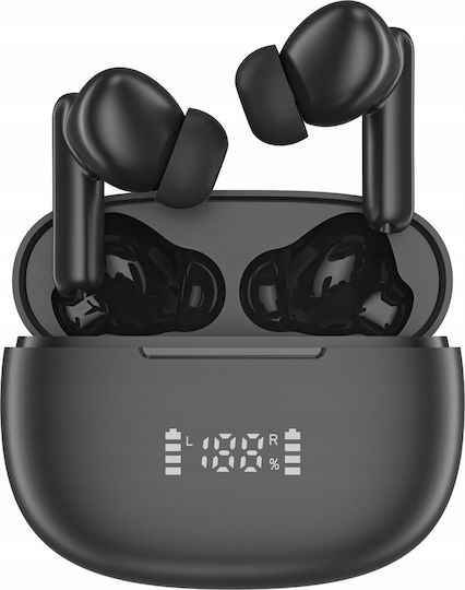 Audeeo Navigator A25i In-ear Bluetooth Handsfree Earphones with Charging Case Black view 1
