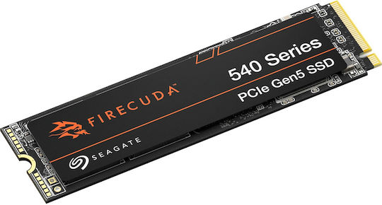 Seagate Firecuda 540 SSD 2TB M.2 Type with PCI Express 5.0 Communication Protocol and Heatsink (Compatible with PlayStation 5) ZP2000GM3A004