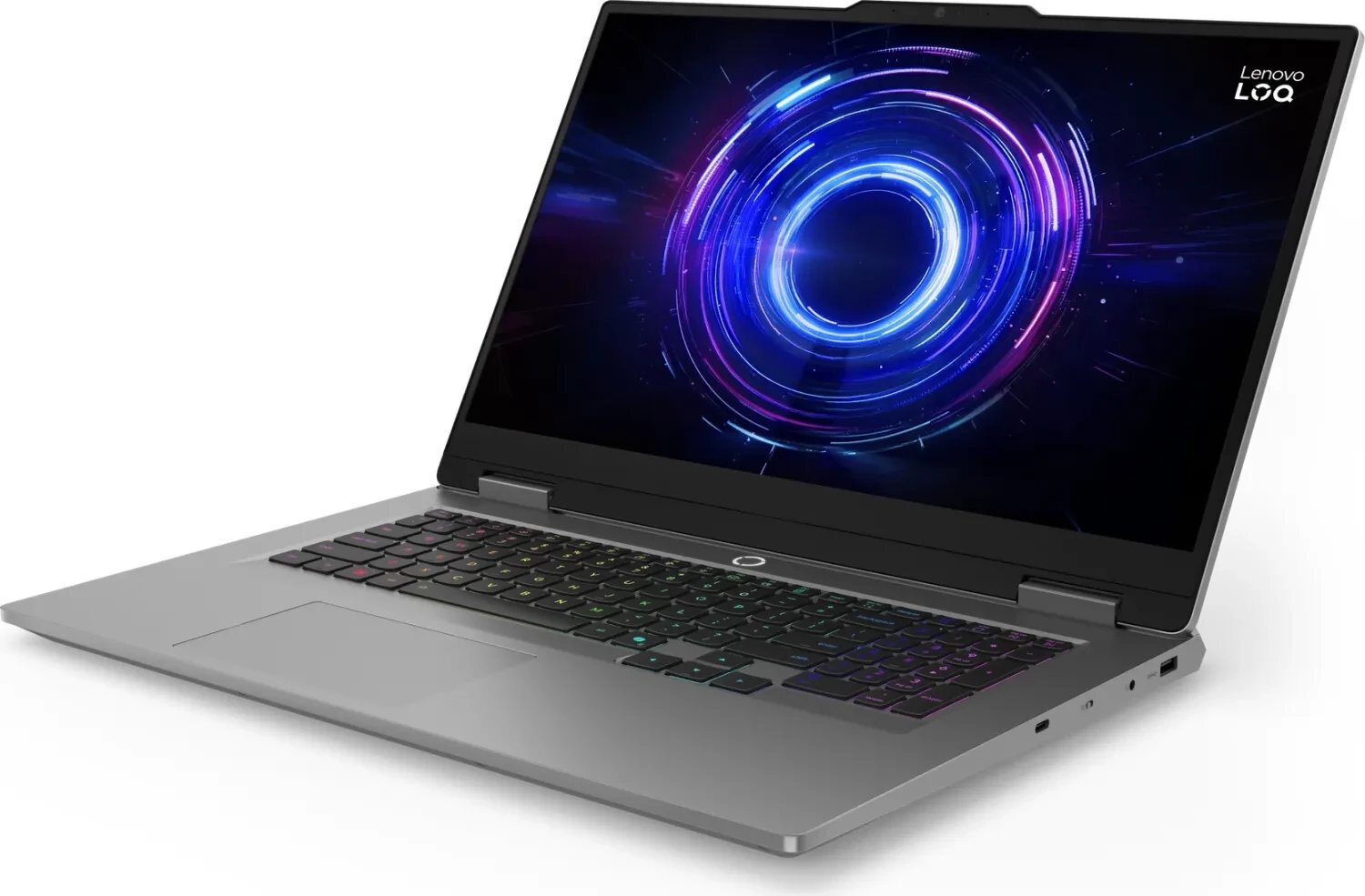 Lenovo LOQ 17IRX10 17.3" IPS FHD 165Hz (i5-13450HX/16GB/512GB SSD/GeForce RTX 5050/No OS) Luna Grey (US Keyboard) view 6