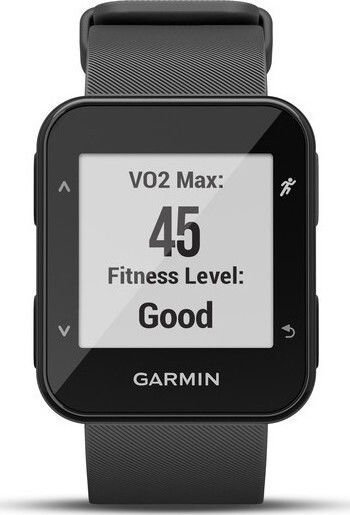 Garmin Forerunner 30 41mm Waterproof Smartwatch with Heart Rate Monitor (Slate Grey) vue 6