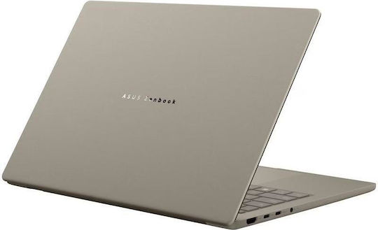 Asus Zenbook A14 UX3407RA-QD024X 14" OLED FHD+ 120Hz (Snapdragon-X Elite X1E-78-100/32GB/1TB SSD/W11 Pro) Zumaia Gray (US Keyboard) view 8