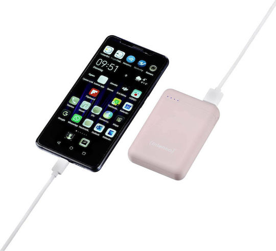 Intenso XS10000 Power Bank 10000mAh with USB-A Port and USB-C Port Pink view 3