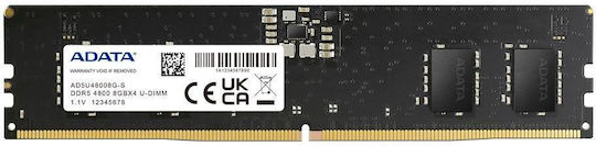 Adata DDR5 with Module 1x16GB and Speed 4800 for Desktop AD5U480016G-S
