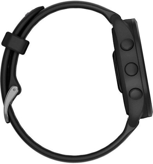 Garmin Forerunner 165 Music 43mm Waterproof Smartwatch with Heart Rate Monitor (Black/Slate Gray) vue 8