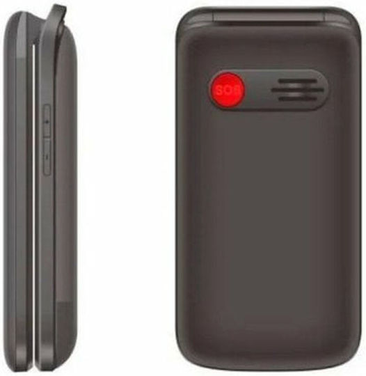 Qubo X-247BKC Dual SIM Mobile with Large Buttons Black view 3