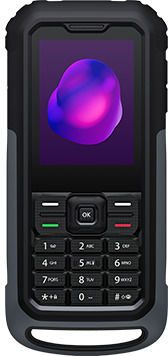 TCL 3189 Dual SIM (125MB) Resistant Mobile with Buttons Himalaya Gray view 4