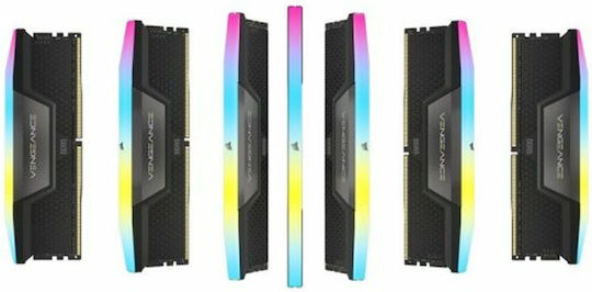 Corsair Vengeance DDR5 32GB RAM with 2x16GB Modules and Speed 6200 for Desktop CMH32GX5M2E6200C36 vue 3