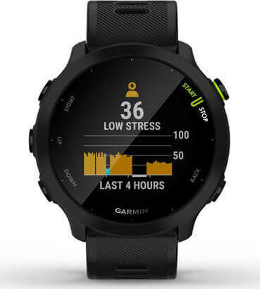 Garmin Forerunner 55 42mm Waterproof Smartwatch with Heart Rate Monitor (Black) view 6