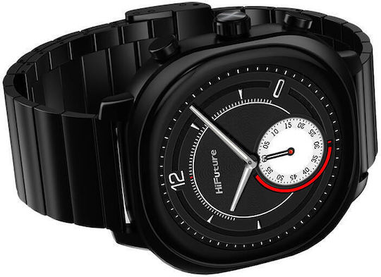 HiFuture AIX Waterproof Smartwatch with Heart Rate Monitor (Black) view 4