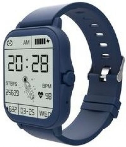 Blaupunkt BLP5253 Smartwatch with Heart Rate Monitor (Blue)