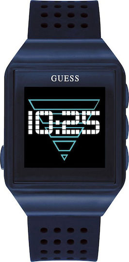 Guess Connect Digital+ Logan Smartwatch with Heart Rate Monitor (Blue)