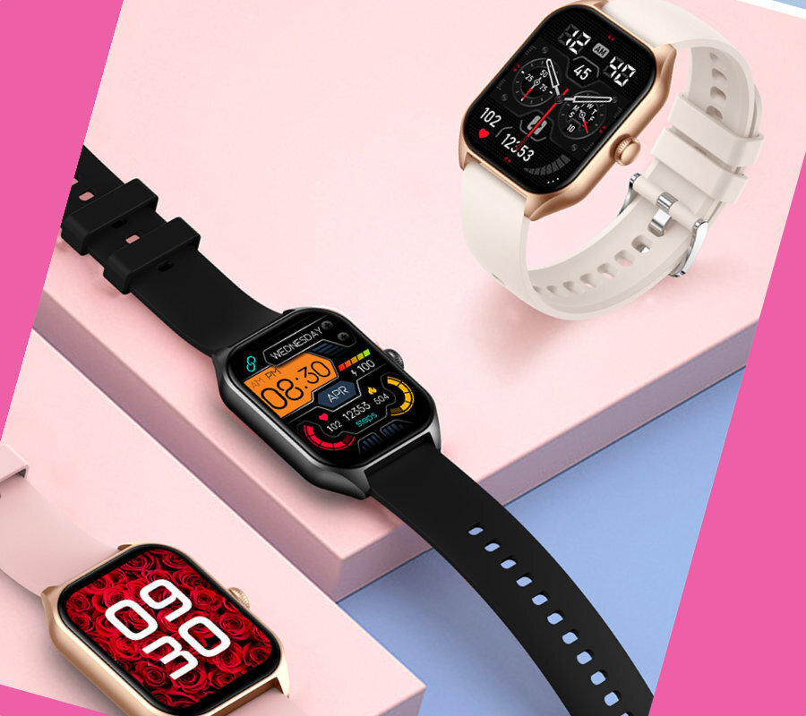 Rubicon Rncf03 Smartwatch with Heart Rate Monitor (Multicolour) view 3