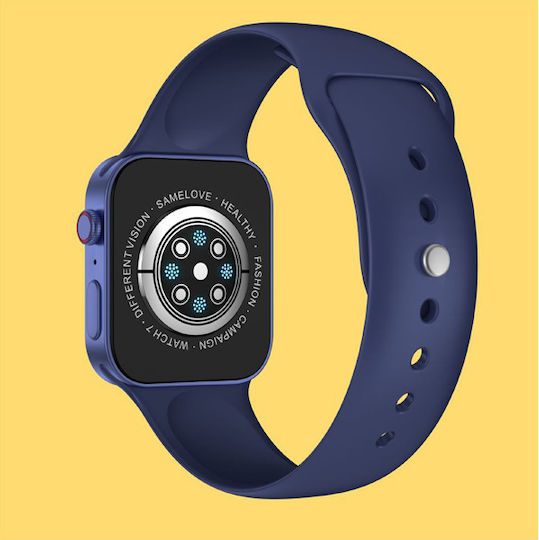 NO.01 Pro Watch 7 with Heart Rate Monitor (Blue) view 3