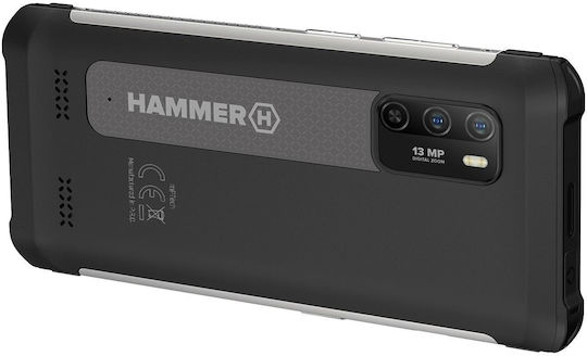 Hammer Iron 4 Dual SIM (4GB/32GB) Resistant Smartphone Black / Silver view 9