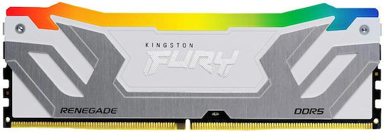 Kingston Fury Renegade RGB DDR5 with Module 1x24GB and Speed 8400 for Desktop KF584CU40RWA-24