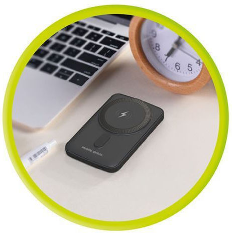 Mobile Origin MagSafe Power Bank 5000mAh 15W Power Delivery Black view 5