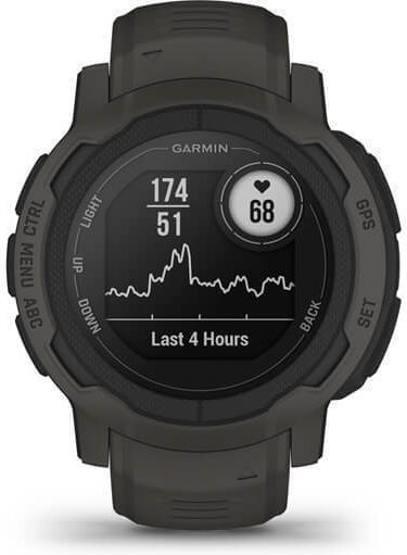 Garmin Instinct 2 45mm Waterproof Smartwatch with Heart Rate Monitor (Graphite) view 9