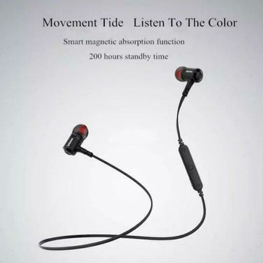 Ipipoo IL97BL In-ear Bluetooth Handsfree Earphones with Sweat Resistance Black vue 5