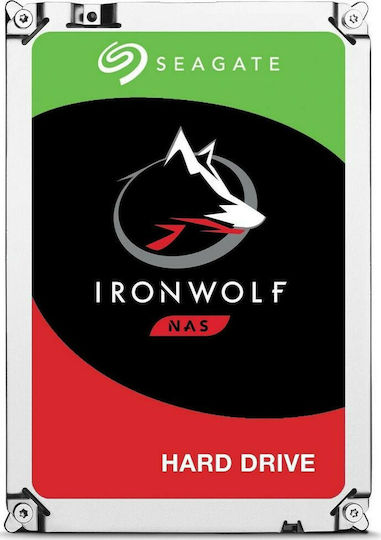 Seagate Ironwolf 8TB HDD Hard Drive 3.5" SATA III 7200rpm with 256MB Cache for NAS ST8000VN004 vue 5