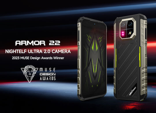 Ulefone Armor 22 Dual SIM (8GB/128GB) Resistant Smartphone Black view 2
