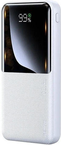 Remax RPP-623 Power Bank 20000mAh 22.5W with 2 USB-A Ports and USB-C Port Power Delivery White
