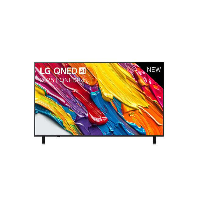 LG Smart TV 65" 4K UHD QNED AI QNED84 HDR (2025) 65QNED84A6C