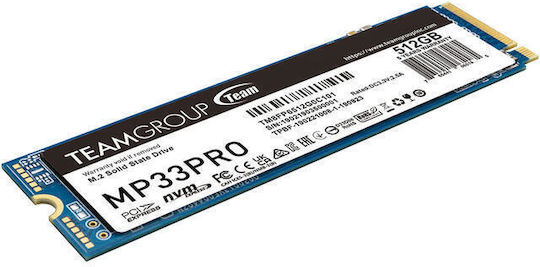 TeamGroup MP33 PRO SSD 512GB M.2 Type with PCI Express 3.0 Connection TM8FPD512G0C101 view 5