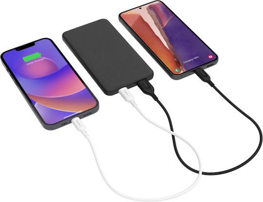 Mophie Essentials Powerstation 5000mAh with USB-A Port and USB-C Port Dark Gray vue 5