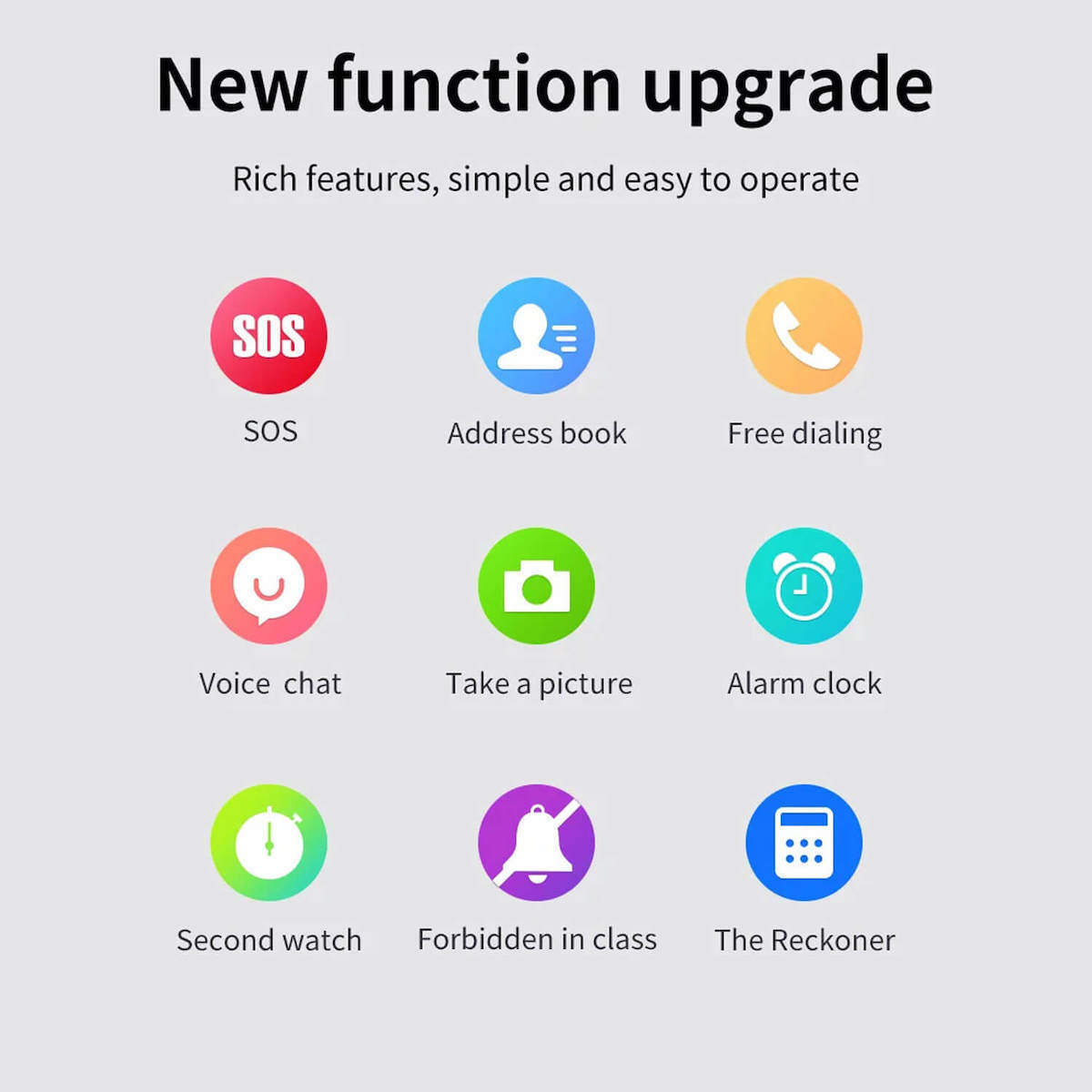 Smartwatch Microwear Y86 4g Gps Wifi Grey Silicone view 7