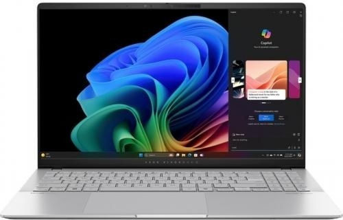 Asus Vivobook S 15 OLED S5507QA-MA064X 15.6" 120Hz (Snapdragon-X Elite X1E-78-100/32GB/1TB SSD/W11 Pro) Cool Silver (US Keyboard)