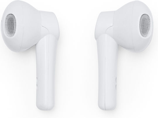VALDI Earbud Bluetooth Handsfree Earphones with Charging Case White view 3