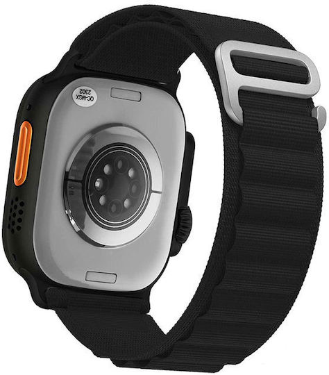 Lee Cooper Square Edge Plus Waterproof Smartwatch with Heart Rate Monitor (Black) view 3