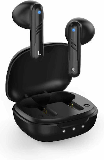 Genius HS-M905BT In-ear Bluetooth Handsfree Earphones with Charging Case Black view 2